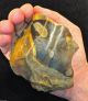 X1 Rare Clactonian Notched Handaxe & X2 Choppers,  From Kent C252 Neolithic & Paleolithic photo 5