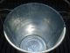 Galvanized Metal Well Water Bucket With Loop - Top Handle Primitives photo 6