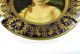 1905 Vienna Art Queen Louise Tin Portrait Plate Tray Advertising Pre Prohibition Metalware photo 3