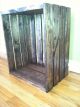 Vintage Stained - Rustic Wood Crate Boxes photo 1
