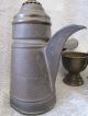 Antique Kettle.  Bedouin Islamic Arabic Copper Kettle With 3 Cups. Islamic photo 1