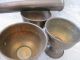 Antique Kettle.  Bedouin Islamic Arabic Copper Kettle With 3 Cups. Islamic photo 3