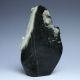 Chinese Natural Dushan Jade Hand Carved Statue - - - Chrysanthemum & Snail Other photo 8