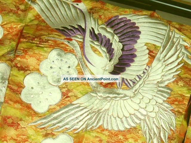 Japan Kimono Golden Ss Wedding Uchikake,  Gown,  (40) Other photo