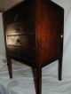 Vintage Mahogany Sheet Music Storage Drawers 4 Drawer - Pull Down Front On Legs 1900-1950 photo 8