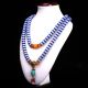 Collectibles Handwork Old Turquoise & Beeswax Toyed Prayer Jade Bead Necklace Necklaces & Pendants photo 1