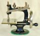 Vtg Antique Cast Iron Childs Singer Miniature Sewing Machine Salesman Sample Sewing Machines photo 1
