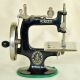 Vtg Antique Cast Iron Childs Singer Miniature Sewing Machine Salesman Sample Sewing Machines photo 3