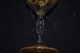 6 19th C French Art Nouveau Stemmed Glass Cordials Hand Painted Enamel Art Nouveau photo 3