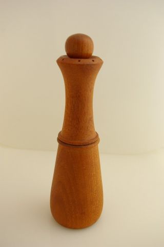 Vintage Mid Century Modern Dansk Denmark Quistgaard Ihq Teak Pepper Mill / Salt photo