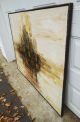 61x50 Inch Oil On Canvas Lee Reynolds Burr Mid Century Modern Abstract Mid-Century Modernism photo 7