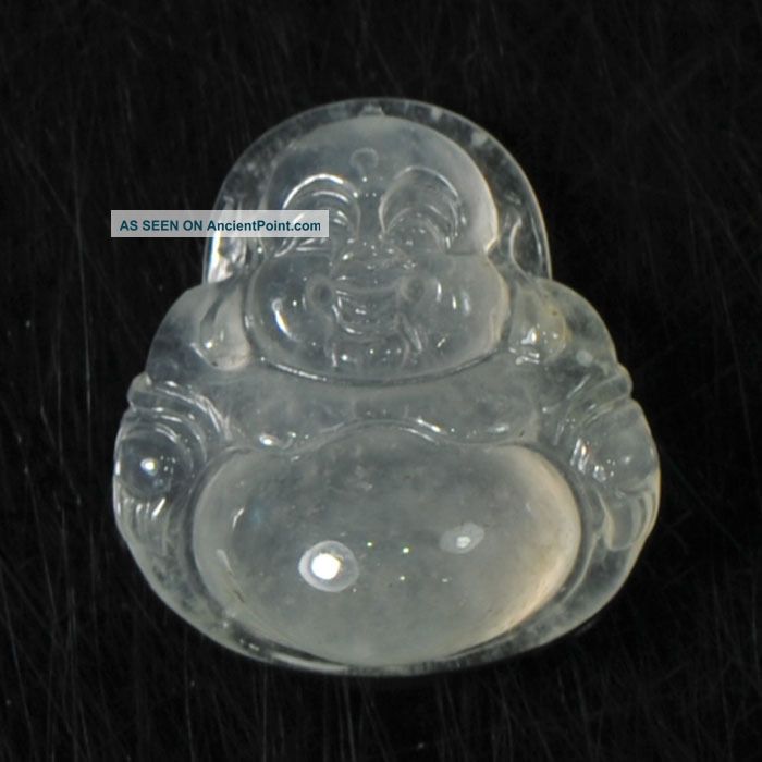 Translucent 100 Natural Grade A Jade Jadeite Buddhism Buddha Pendant 1l140 Necklaces & Pendants photo