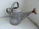 Large Vintage 50 ' S Galvanized Metal Watering Can With Rustic Spout Gardening Garden photo 6