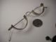 Antique Optometrist ' S Trial Lens Eyeglass Frame With Red Lenses.  Steampunk. Optical photo 5