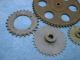 Vintage Cast Iron Industrial 4 Gear Sprockets Rustic Decor Steampunk Heavy Other photo 1