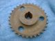 Vintage Cast Iron Industrial 2 Gear Sprockets Rustic Decor Steampunk Heavy Other photo 1