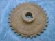 Vintage Cast Iron Industrial 2 Gear Sprockets Rustic Decor Steampunk Heavy Other photo 2