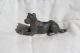 Noreserv Early 1900s Miniature Metal Labrador Dog Dollhouse Germany? Not Bronze Metalware photo 1