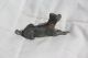 Noreserv Early 1900s Miniature Metal Labrador Dog Dollhouse Germany? Not Bronze Metalware photo 2