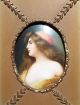 Impressed Mark Hutschenreuther Porcelain Plaque Signed Wagner,  Late 19th C. Other photo 4