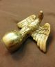 Antique Vintage Solid Brass Eagle Finial 4 