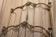 Authentic Antique Ornate Brass Iron Twin Headboard Footboard Will Ship 1900-1950 photo 10