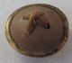 18th Century,  Repoussé,  Wood Back Brass Button With Catgut Shank Buttons photo 3