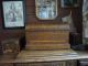 Antique Wheeler And Wilson Pedal Sewing Machine Coffin Top A, Sewing Machines photo 6