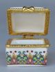 Chinese Porcelain Palace Belle Lady Square Jewellery Casket Jewelry Jewel Box Boxes photo 4