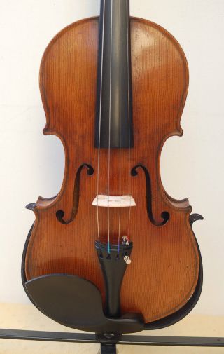 Very Fine Antique German Fullzise 4/4 Violin - Around 100 Years Old - photo