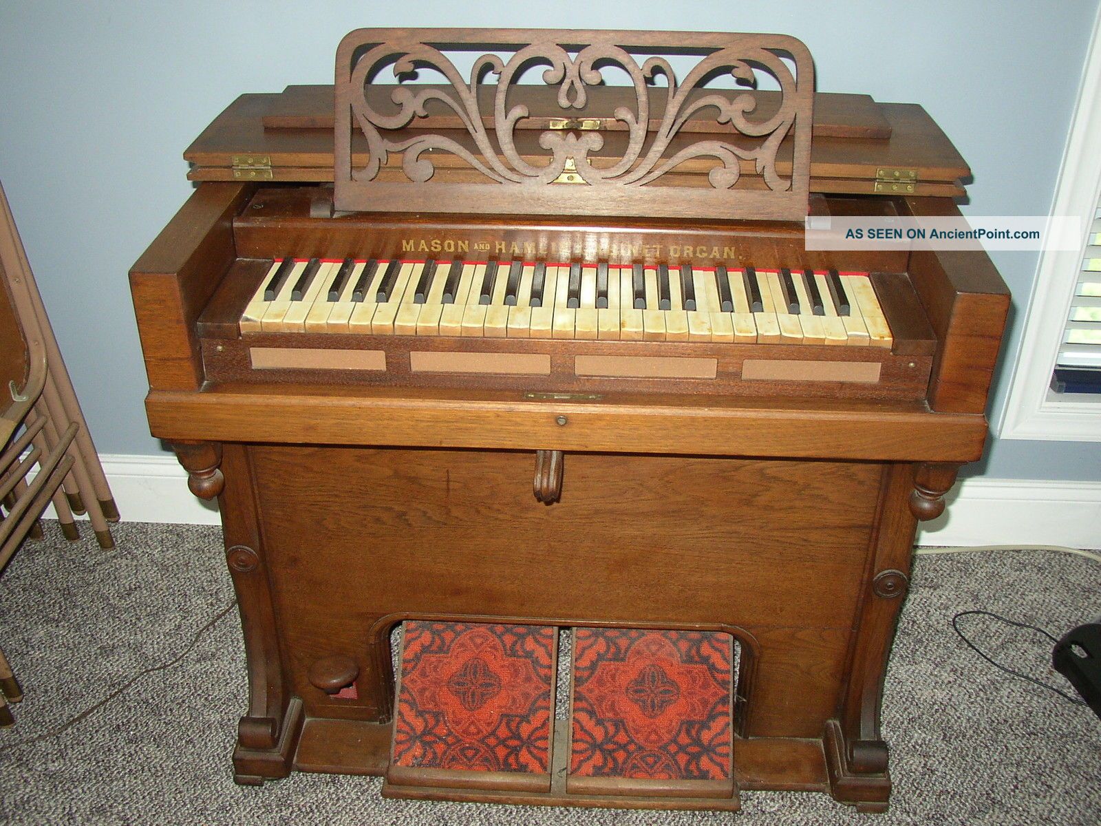 Antique Mason & Hamlin Pump Organ Dated 1862 - Pick Up Or Moving Co. Other photo