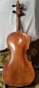 Antique Unmarked 4/4 Violin W/ Case Great Shape Estate Fresh String photo 2