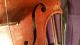 Old German Antonius Stradivarius Copy 4/4 Violin W/ Case String photo 1