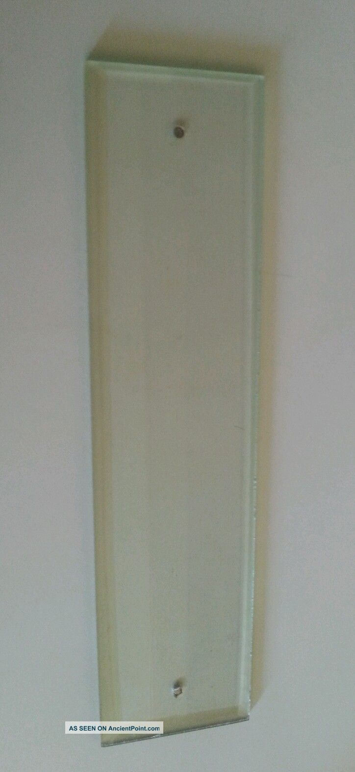 Vintage Glass Door Push Plate Door Plates & Backplates photo