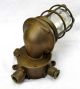 Brass Explosion Proof Industrial Light Fixture Cage Glass Junction Box R&s Ny Chandeliers, Fixtures, Sconces photo 3