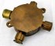 Brass Explosion Proof Industrial Light Fixture Cage Glass Junction Box R&s Ny Chandeliers, Fixtures, Sconces photo 8