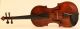 Old Masterpiece Violin Labeled Calcanius Geige Violon Violino Violine Italian String photo 1