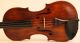 Old Masterpiece Violin Labeled Calcanius Geige Violon Violino Violine Italian String photo 2