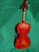 Vintage German Violin E Reinhold Schmidt Copy Of Amati Oil Varnish C.  1925 Flamey String photo 3