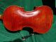 Vintage German Violin E Reinhold Schmidt Copy Of Amati Oil Varnish C.  1925 Flamey String photo 4