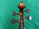 Vintage German Violin E Reinhold Schmidt Copy Of Amati Oil Varnish C.  1925 Flamey String photo 8