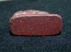 Zurqieh - Large Red Jasper Ant Eater Amulet,  1075 - 600 B.  C Egyptian photo 5