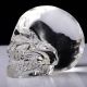 Chinese Natural Crystal Hand - Carved Skeleton Head Statue Other photo 1