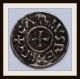 Z300,  Ms,  Rare & Authentic French Carolingian Silver Denarius Charlemagne 800 Ad Viking photo 2