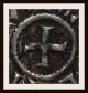 Z300,  Ms,  Rare & Authentic French Carolingian Silver Denarius Charlemagne 800 Ad Viking photo 5