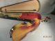 Antique Antonius Stradivarius Violin Copy Germany Bow Coffin Case String photo 8