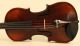 Old Fine Violin Labeled Geissenhof 1809 Geige Violon Violine Violino Viola Fiddl String photo 2