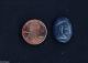 Egypt Late Period Blue Lapis Lazuli Carved Scarab Necklace Bead,  Zd Egyptian photo 1