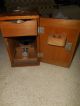 Rare Ant.  Bausch & Lomb Microscope - Fitted Wooden Box W Drawer & Slides 257220 Microscopes & Lab Equipment photo 5