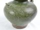 Antique Thai Sawankhalok Ginger Pot Incised Green Celadon Glaze Fish Motifs Pots photo 1